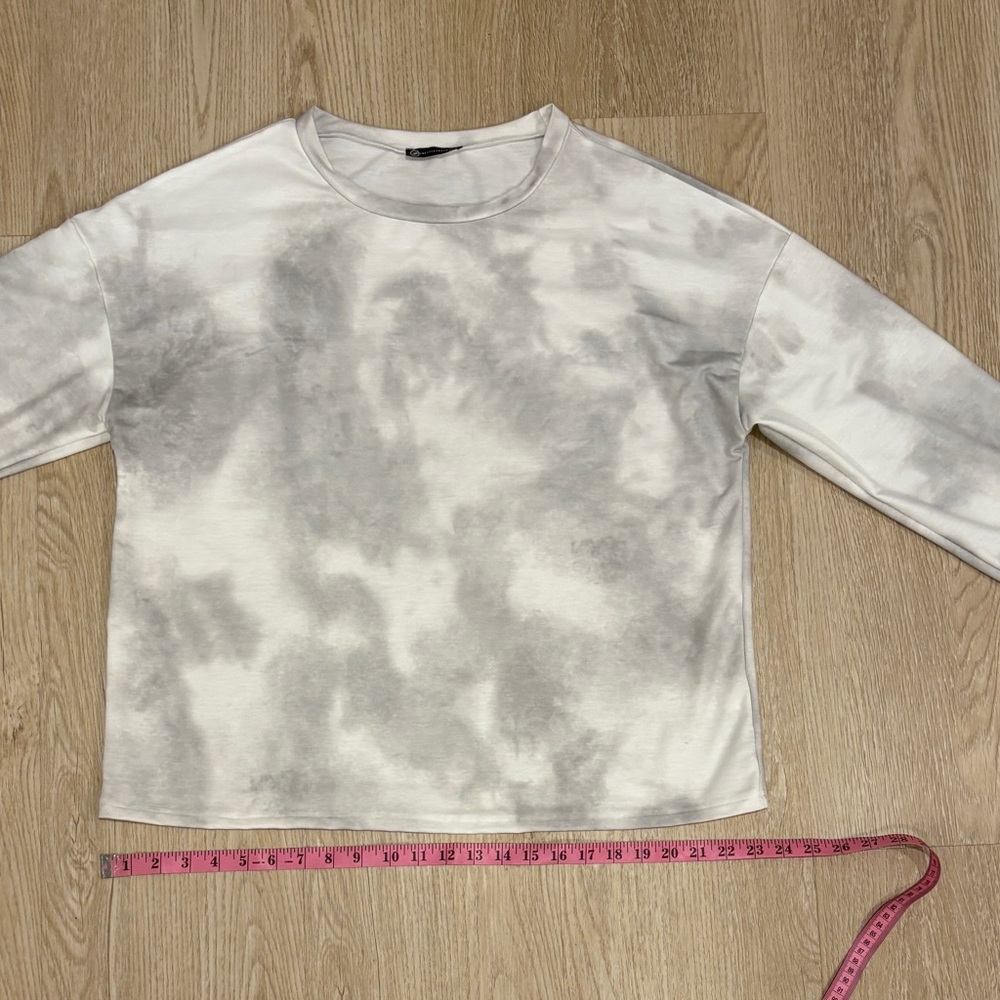 Pretty Garden Tie-Dye Sweatshirt and Jogger Athleisure Loungewear Set Size XL - Picture 12 of 14